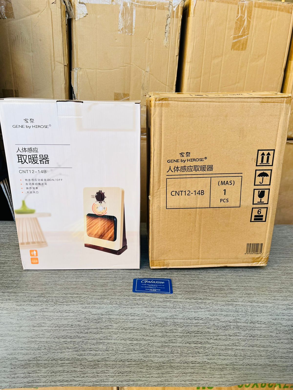 GENE by HIROSE JAPANESE ELECTRIC HEATER WITH HUMAN SENSOR
