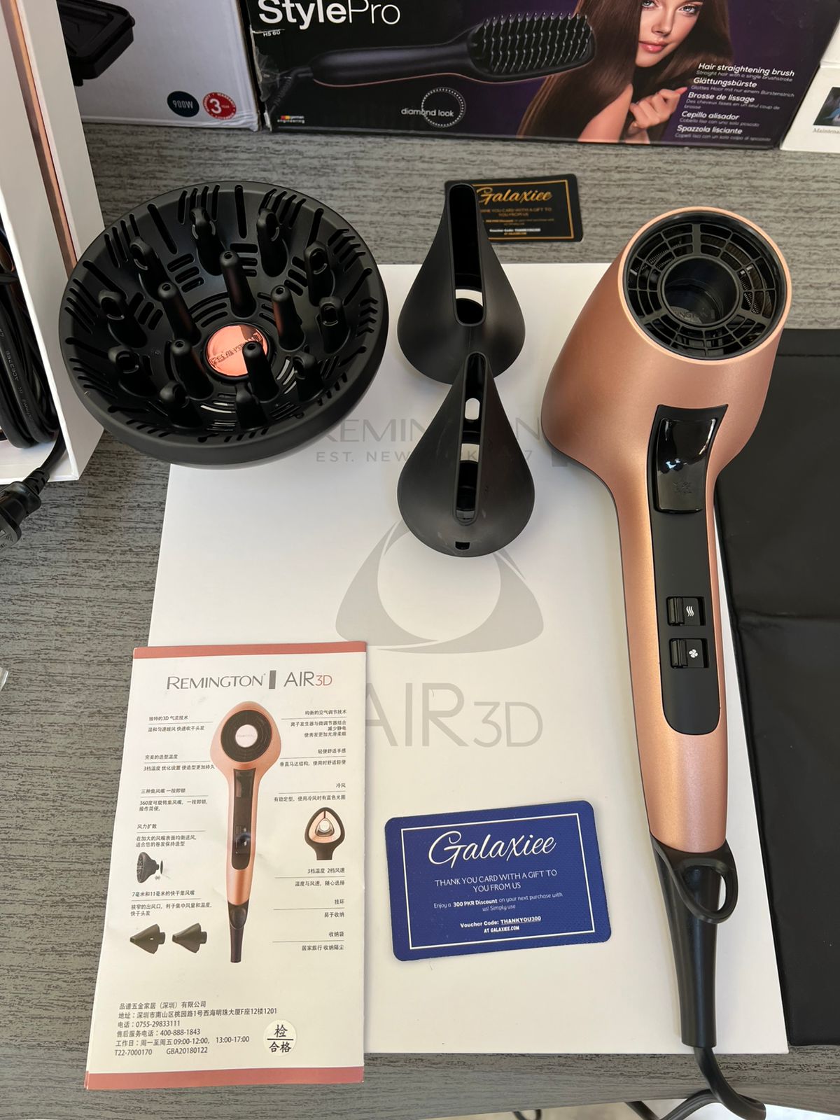 Remington AIR 3D  Salon Collection  Hair Dryer